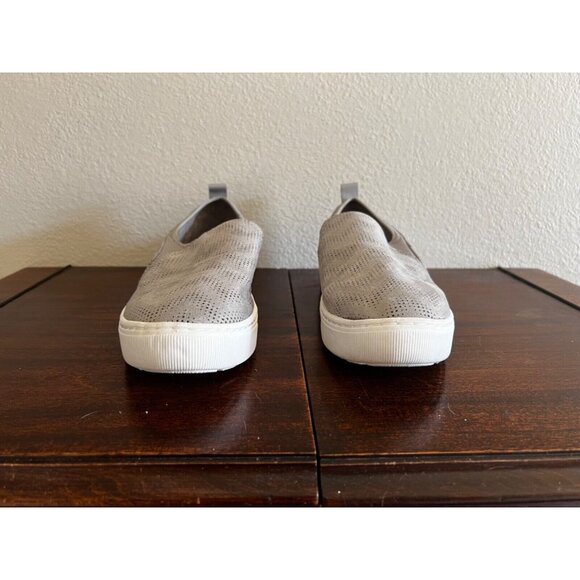 Dr. Scholl's Nova Sneakers 10M Women's Shoes Slip On Gray Perforated Fabric - Picture 6 of 9